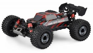 Amewi RC Hyper Go Buggy brushed 4WD 1:16 RTR, červená (&lt;P&gt;Amewi&amp;nbsp;Hyper Go&amp;nbsp;Buggy,&amp;nbsp;4WD, 1:16, RTR, brushed, LED osvětlení,&amp;nbsp;nastavitelný podvozek, kovová kardanová hřídel, CVD kovové hnací hřídele,&amp;nbsp;tlakové ol