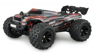 Amewi RC Hyper Go Truggy brushless 4WD 1:16 RTR, černočervená (&lt;P&gt;Amewi&amp;nbsp;Hyper Go&amp;nbsp;Buggy,&amp;nbsp;4WD, 1:16, RTR, brushless, rychlost až 45 km/h, LED osvětlení,&amp;nbsp;závodní motor, 2 nastavitelné rychlosti,&amp;nbsp;hliníkové tl