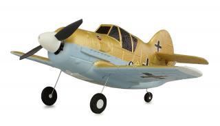 Amewi RC letadlo BF-109 3 kanály 6G gyro, RTF sada (AMXFlight CARTOON BF-109 2,4 GHz se šestiosou stabilizací pro začátečníky, kompletní RTF sada, lehký EPP materíál, vynikající letové vlastnosti.&lt;BR&gt;)
