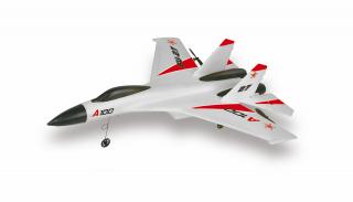 Amewi RC letadlo SU-27 6G Gyro RTF sada (&lt;P&gt;Amewi SU-27&amp;nbsp;je tříkanálový model&amp;nbsp;se špičkovou gyroskopickou 6G stabilizací pro začátečníky, a ovládanou výškovkou pro&amp;nbsp;přemety&lt;/P&gt;)