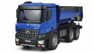 Amewi RC Mercedes-Benz Arocs Dump Truck 1:14 modrá (Amewi kamion Mercedes-Benz Arocs licence DUMP TRUCK 1:14, 2,4 GHz, RTR, modrý)