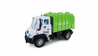 Amewi RC Mini Truck popeláři 1:64 (Amewi Mini Truck hasiči 1:64, RTR 2,4 GHz)