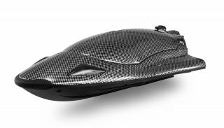 Amewi RC motorový člun Stingray (&lt;P&gt;Rychlostní člun Stingray s karbonovým vzhledem, tryskový pohon, LED osvětlení, délka 335 mm, 2,4 GHz, RTR, chlazení motoru.&lt;/P&gt;)