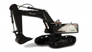 Amewi RC pásový Profi bagr s kovovou lžící ACV 730 1:14 bílý (Pásový PROFI bagr s kovovou lžící ACV 730 2,4GHz 1:14 - plně ovladatený, v oblíbeném bílém důlním provedení.)