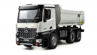 Amewi RC sklápěč Mercedes-Benz Arocs 1:14 bílá (Profesionální celokovový licencovaný model sklápěč Mercedes-Benz Arocs&amp;nbsp;6x4, 2,4 GHz, 10 kanálů, 4WD, plně proporcionální ovládání, nosnost 3,5 kg)