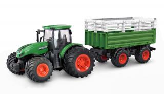 Amewi RC Traktor 2,4 Ghz s přeravníkem zvířat, světla, zvuk 1:24 (&lt;P&gt;Amewi RC&amp;nbsp;Trakktor 2,4 Ghz se sklápěcím&amp;nbsp;přepravníkem hospodářských zvířat, světla, zvuk 1:24 RTR - kompletní sada.&lt;/P&gt;
&lt;P&gt;&amp;nbsp;&lt;/P&gt;)
