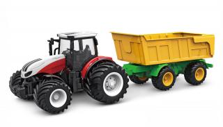 Amewi RC Traktor 2,4 Ghz s přívěsem, světla, zvuk 1:24 (&lt;P&gt;Amewi RC TRAKTOR 2,4 Ghz s přívěsem, světla, zvuk 1:24 RTR&lt;/P&gt;
&lt;P&gt;&amp;nbsp;&lt;/P&gt;)