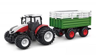Amewi RC Traktor s vozem pro zvířata, světla, zvuk 1:24 (&lt;P&gt;Amewi RC TRAKTOR 2,4 Ghz se sklápěcím&amp;nbsp;vozem pro zvířata, LED světla, zvukový modul, 1:24&lt;/P&gt;
&lt;P&gt;&amp;nbsp;&lt;/P&gt;)