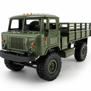 Amewi RC vojenský truck GAZ-66 1:16 zelená (&lt;p&gt;Skvěle propracovaný vojensky TRUCK ve stylu GAZ, v RTF sadě, Proporcionální jízda, LED osvětlení, 4x4&lt;/p&gt;)