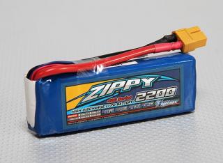 Baterie Zippy 2200 mAh 2S 40C (Lipol baterie)