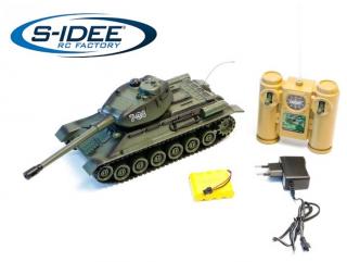 Bojující tank T34  2,4 GHz s infra dělem, bojující 1:28 (Bojující tank&amp;nbsp;T-34 2,4 GHz s infra dělem, 1:28, RTR set&lt;BR&gt;SESTAVTE SI VLASTNÍ SADU BOJUJÍCÍCH TANKŮ!)