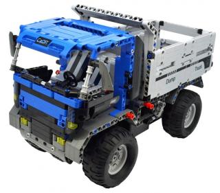 CaDA RC stavebnice Dump Truck 1:14 (CaDA Dump Truck,&amp;nbsp;638 dílků, 2,4 GHz)