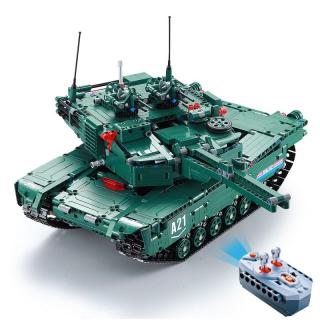 CaDA  RC stavebnice  RC tank M1A2 Abrams 2v1 1498 dílů 1:20 (CaDA DETECH M1A2 Abrams 2v1 RC stavebnice modelu,&amp;nbsp;funkční dělo, otočná věž, možno přestavět na&amp;nbsp;protivzdušné&amp;nbsp;dělo, DEMO režim, obsahuje kompletní RC výbavu,&amp;nbsp;vč