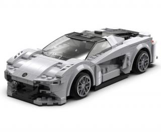 CaDA RC stavebnice sporťáku Lotus Evija 308 dílků (CaDA stavbnice sporťáku Lotus Evija, 2v1 RC stavebnice,&amp;nbsp;obsahuje kompletní RC výbavu,&amp;nbsp;308&amp;nbsp;dílů. Programovatelné pomocí aplikace.)