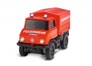 Carson 1:87 MB Unimog U406 Hasiči 2.4G (Carson 1:87 MB Unimog U406 Hasiči 2.4G 100%)