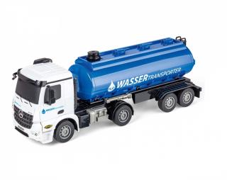 Carson RC auto Mercedes-Benz Arocs cisterna 1:26 (&lt;P&gt;Mercedes-Benz Arocs&amp;nbsp;cisterna 1:26, 100% RTR, LED osvětlení.&lt;/P&gt;)