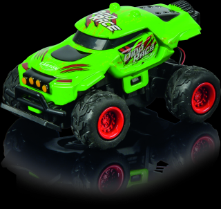 Carson RC auto Nano Racer Dino Race offroad 1:60 (&lt;P&gt;Nano Racer Dino Race offroad od firmy Carson, 1:60, 40 MHz, 2 kanály,&amp;nbsp;výstavní vytrínka, 4 kužely, 100% RTR.&lt;/P&gt;)