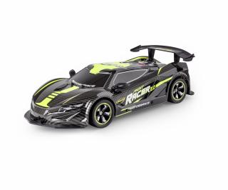 Carson RC auto Night Racer 2.0 1:10 žlutý (Carson RC auto&amp;nbsp;Night Racer 2.0, 2.4GHz, 1:10, LED podsvícení,&amp;nbsp;100% RTR, tlumiče, diferenciál,barva žlutá.)