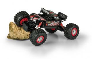 Carson RC auto The Beast 1:12 červená (Crawler The Beast od firmy Carson v měřítku 1:12. Vodotěsný podvozek, 100% RTR balení.)