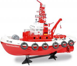 Carson RC hasičská loď Feuerlöschboot TC-08 s funkčním vodním dělem (&lt;P&gt;&lt;SPAN&gt;Hasičská loď&amp;nbsp;Feuerlöschboot TC-08, 2,4Ghz, 100% RTR je plně funkční model typické německé&amp;nbsp;hasičské lodi,&amp;nbsp;a má dokonce ovládané&amp;nbsp;vo