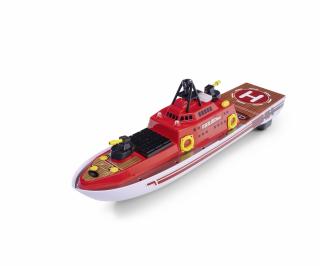 Carson RC hasičský člun RTR set s vodním dělem a LED osvětlením, délka 56cm (&lt;P&gt;&lt;SPAN&gt;Hasičský člun 2,4Ghz, 100% RTR.&lt;/SPAN&gt;&lt;/P&gt;)