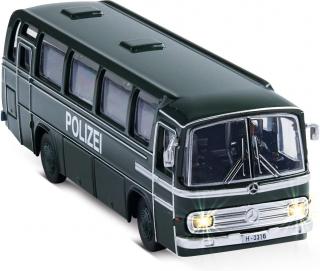 Carson RC sada MB policejní autobus O 302 1:87 (&lt;P&gt;RC sada MB policejní autpbus O 302, RTR&amp;nbsp;pro železniční kolejiště, plně proporcionální s LED osvětlením a realistickými zvuky&amp;nbsp;v měřítku 1:87.&lt;/P&gt;)