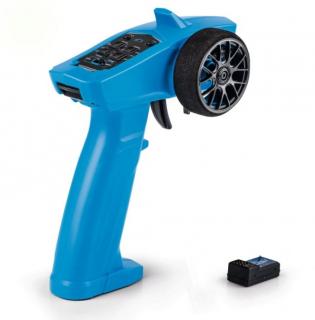 Carson RC souprava Reflex Wheel Start, 3 Kanál, 2,4GHz, modrá (RC souprava&amp;nbsp;Reflex&amp;nbsp;Wheel Start&amp;nbsp;od&amp;nbsp;firmy CARSON,&amp;nbsp;3 kanál, 2,4GHz. Barva: Modrá)