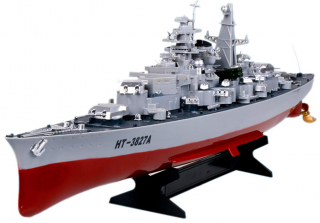 Cartronic RC německá bitevní loď Bismarck 1:360 2,4 GHz (&lt;P&gt;Model lodi Bismarck v měřítku 1:360 vhodný pro začátečníky v kompletním setu RTR a nově pracující na 2,4GHz&lt;/P&gt;)