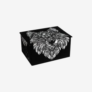Colorvelvet Sametová omalovánka box Vlk (&lt;P&gt;&lt;STRONG&gt;Sametový box/krabice Vlk, rozměr 24 x 17 x 13 cm.&lt;/STRONG&gt;&lt;/P&gt;)