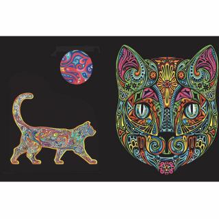 Colorvelvet Sametové desky Kočka (&lt;P&gt;&lt;STRONG&gt;Sametové desky, dva obrázky - Kočka.&lt;/STRONG&gt;&lt;/P&gt;)