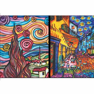 Colorvelvet Sametové desky Van Gogh (&lt;P&gt;&lt;STRONG&gt;Sametové desky, dva obrázky - Van Gogh.&lt;/STRONG&gt;&lt;/P&gt;)