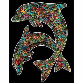 Colorvelvet Sametový obrázek Delfíni 21x29,7cm (&lt;P&gt;&lt;STRONG&gt;Sametový obrázek, vel. S&amp;nbsp;- Delfíni&lt;/STRONG&gt;&lt;STRONG&gt;.&lt;/STRONG&gt;&lt;/P&gt;)