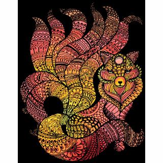 Colorvelvet Sametový obrázek Liška 47x35cm (&lt;P&gt;&lt;STRONG&gt;Velký sametový obrázek, vel. L - Liška&lt;/STRONG&gt;&lt;STRONG&gt;.&lt;/STRONG&gt;&lt;/P&gt;)