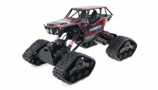 CRAWLER CLIMBER S PÁSY I PNEU 1:12 červený (&lt;P&gt;NOVÝ CRAWLER&amp;nbsp;CLIMBER&amp;nbsp;S PÁSY I PNEU 1:12, 2,4 GHz RTR, LED osvětlení, červený&lt;/P&gt;)