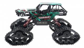 CRAWLER CLIMBER S PÁSY I PNEU 1:12 zelený (&lt;P&gt;NOVÝ CRAWLER&amp;nbsp;CLIMBER&amp;nbsp;S PÁSY I PNEU 1:12, 2,4 GHz RTR, LED osvětlení&lt;/P&gt;)