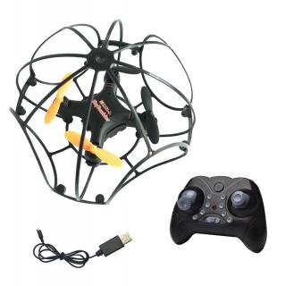 DF models dron Sky Tumbler v kleci (&lt;P&gt;&lt;SPAN style= FONT-SIZE: 10pt &gt;SkyTumbler doplňuje řadu df modelů. Jedná se o nejmenší dron v pružné ochranné kleci s výbornými letovými vlastnostmi a dokonce funkcí přemet. Díky ochranému rámu je vhodný p