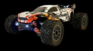 DF models RC auto RC auto FighterTruggy Mini 1:16 4WD RTR (&lt;P&gt;&lt;SPAN style= LETTER-SPACING: 0pt; BACKGROUND-COLOR: #fafafa &gt;DF FighterTruggy Mini 1:16, 4WD,&amp;nbsp;RTR, LED osvětlení, rychlost 45 km/h, klapp-mechanismus, ideální pro začáteční