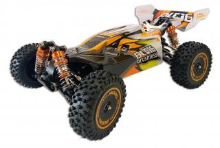 DF models RC auto RC buggy BL06- Brusshless 1:14 (BL06&amp;nbsp;Brushless&amp;nbsp;Buggy&amp;nbsp;4WD 1:14, 2.4 GHz,&amp;nbsp;v plném tuningu,&amp;nbsp;plně proporcionální ovládání, profesionální hliníkový podvozek&amp;nbsp;s olejovými&amp;nbsp;tlumiči, a