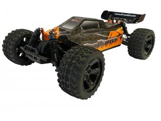 DF models RC auto RC buggy DirtFighter By 1:10 (&lt;P&gt;DirtFighter BY od německé společnosti df-models je kompletní RTR sada, buggy v měřítku 1:10&amp;nbsp;s pohonem všech kol, možností omezení výkonu pro děti, maximální rychlost 40 km/h.&amp;nbsp;&lt;S