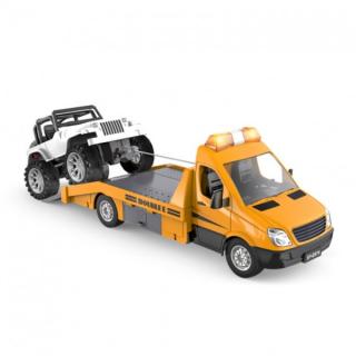 Double E RC auto odtahovka Sprinter a džíp 1:18 RTR sada LED osvětlení (&lt;P&gt;Dálkově ovládaný silniční asistenční odtahový vůz MB Sprinter&amp;nbsp;s džípem v měřítku 1:18&lt;/P&gt;)