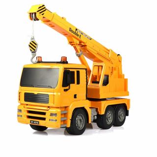 DOUBLE E RC autojeřáb MAN TGA 1:20 nelicencovaný (MAN TGA autojeřáb 2,4 Ghz, 1:20&amp;nbsp;4WD, funkční jeřáb, zvuk, LED, RTR)