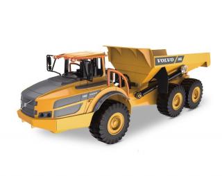 DOUBLE E RC kloubový dumper VOLVO A40G 1:26 (&lt;P&gt;LICENCOVANÝ DUMPER VOLVO&amp;nbsp;A40G V MĚŘÍTKU 1:26. Reálná&amp;nbsp;replika, LED osvětlení, zvukový modul, sklápění korby.&lt;/P&gt;)