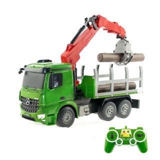 DOUBLE E RC přepravník dřeva s rukou Mercedes-Benz Arocs 1:20 (&lt;P&gt;DETAILNĚ PROPRACOVANÝ PLNĚ FUNKČNÍ PŘEPRAVNÍK DŘEVA S RAMENEM&amp;nbsp;MERDES-BENZ AROCS V MĚŘÍTKU 1:20.&amp;nbsp;S AKUMULÁOTREM A NABÍJEČEM. 14 FUNKCÍ&lt;/P&gt;)