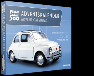 Franzis adventní kalendář Fiat 500 se zvukem 1:38 (&lt;P&gt;Pořiďte&amp;nbsp;speciální&amp;nbsp;vydání&amp;nbsp;Franzis -&amp;nbsp;adventní zvukový kalendář&amp;nbsp;Fiat 500. Ideální kousek do Vaší sbírky a&amp;nbsp;krásný dárek pro&amp;nbsp;milovníky au