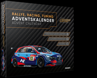 Franzis adventní kalendář Rallye, Hyundai se zvukem 1:43 (&lt;P&gt;Pořiďte&amp;nbsp;speciální&amp;nbsp;vydání&amp;nbsp;Franzis -&amp;nbsp;adventní zvukový kalendář Rallye Hyundai. Ideální kousek do Vaší sbírky a&amp;nbsp;krásný dárek pro každého automobil