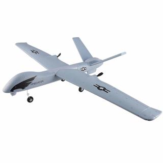 FX RC maketové letadlo MQ-9 Predator Gyro, RTF sada (Maketové RC letadlo-dron General Atomics MQ-9 PREDATOR, 2,4 GHz, vyrobeno z EPP materiálu, gyroskop pro automatickou stabilizaci letu pro začátečníky)