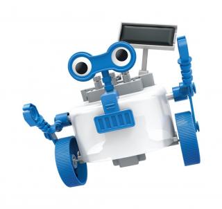 Happy People Solární robot (&lt;P&gt;Sleduj, jak tento chytrý robot funguje, když svítí slunce. Může být napájen i baterií. &lt;BR&gt;&lt;/P&gt;)