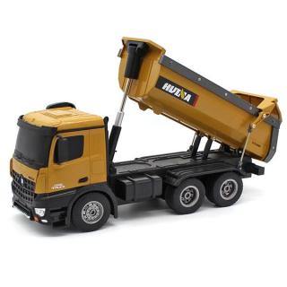 Huina RC propracovaný sklápěč Mercedes-Benz Arocs 1:14 (&lt;P&gt;Do detailu propracovaný model&amp;nbsp;sklápěče Mercedes-Benz Arocs&amp;nbsp;1:14, LED osvětlení, zvukový modul, akupack, pohon 4WD, 10 kanálů.&lt;/P&gt;)