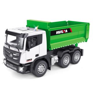 Huina RC sklápěč, 1:18, 9 kanálů (Sklápěč&amp;nbsp;HUINA 1:18, 2,4 GHz,&amp;nbsp;9 kanálů ve stylu Mercedes-Benz)