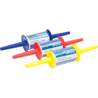 Invento cívka s kroucenou polyesterovou šňůrou 15 kg /150 m a karabinou (&lt;P&gt;Invento cívka s kroucenou polyesterovou šňůrou 15 kg /150 m včetně karabinky pro draky o rozpětí do 140 cm&lt;BR&gt;&lt;/P&gt;)